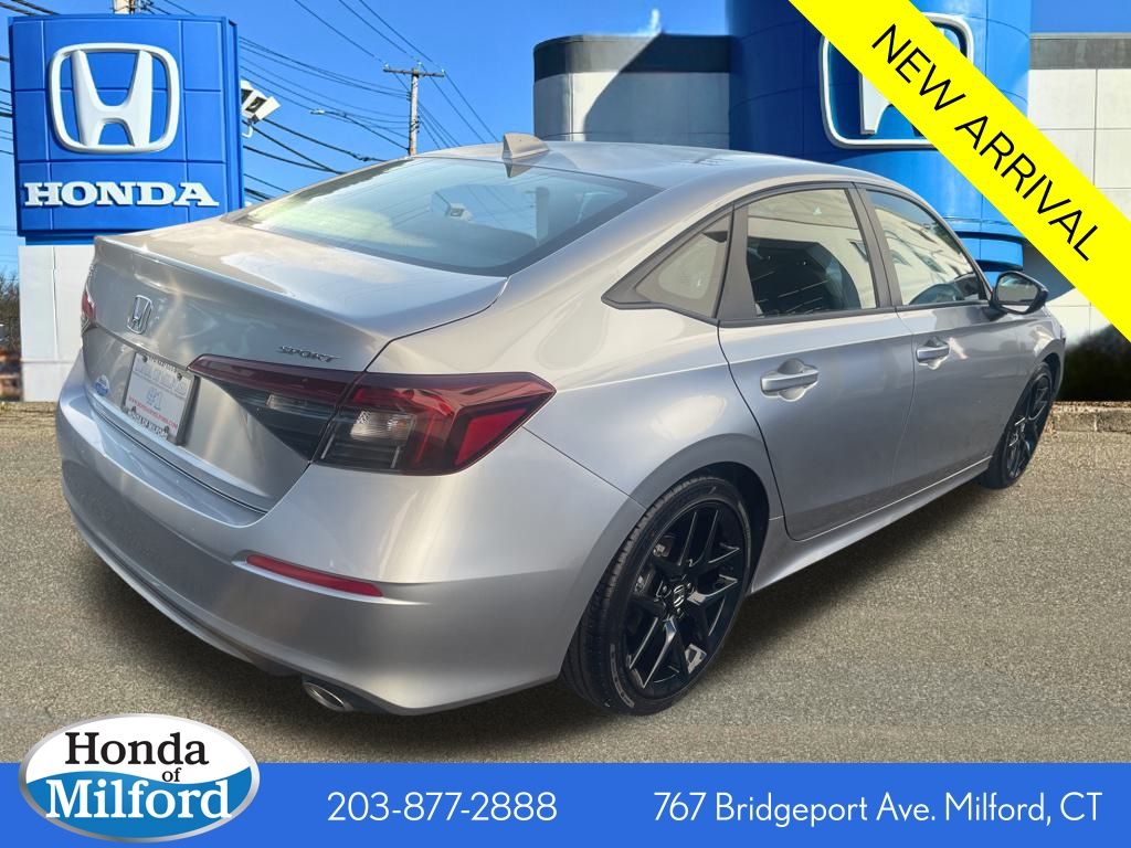 Used 2025 Honda Civic Sport with VIN 2HGFE2F56SH585497 for sale in Milford, CT