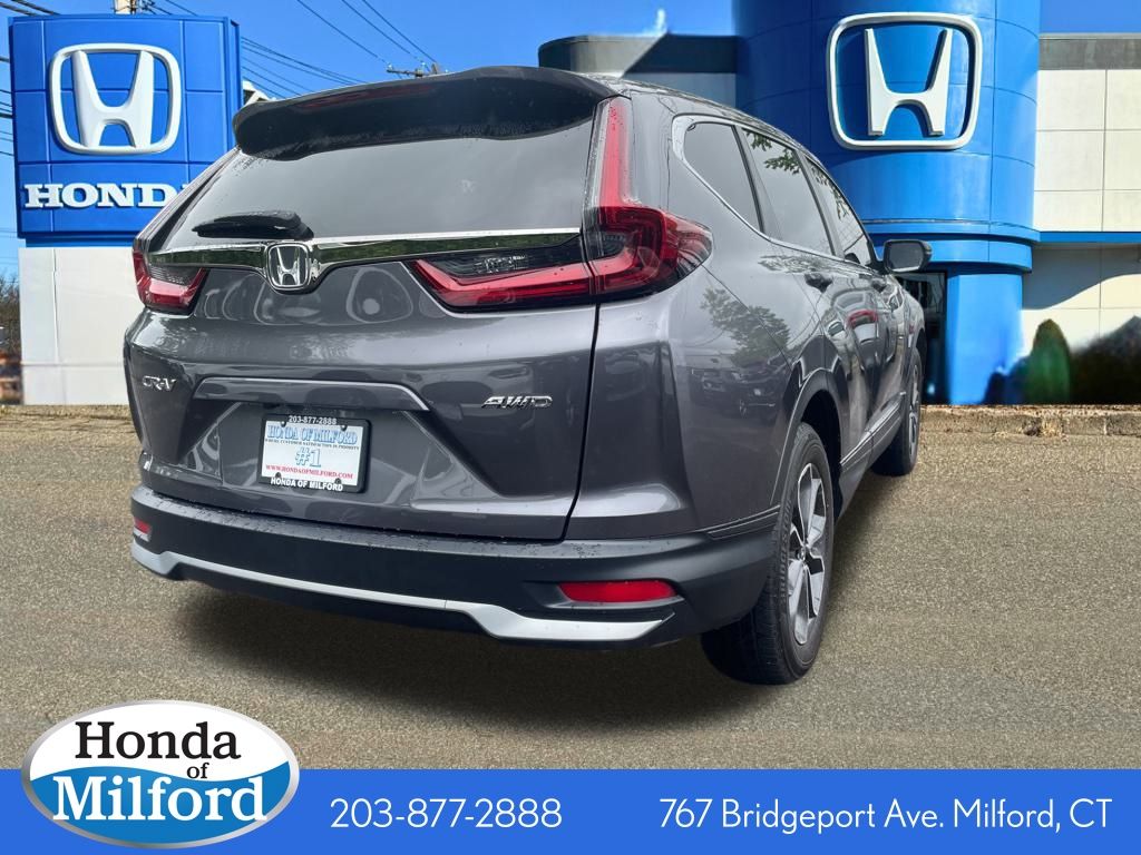 Used 2022 Honda CR-V EX-L with VIN 2HKRW2H86NH644012 for sale in Milford, CT