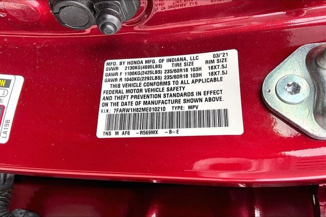 2021 Honda CR-V EX-L - Photo 19