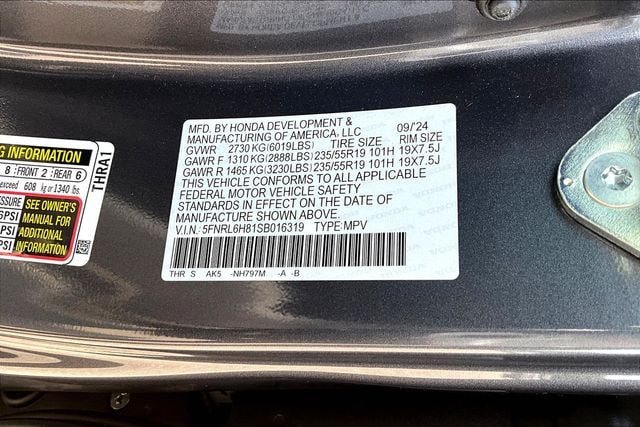 2025 Honda Odyssey Touring - Photo 18