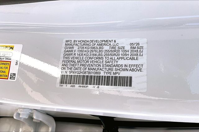 2026 Honda Pilot Sport - Photo 19