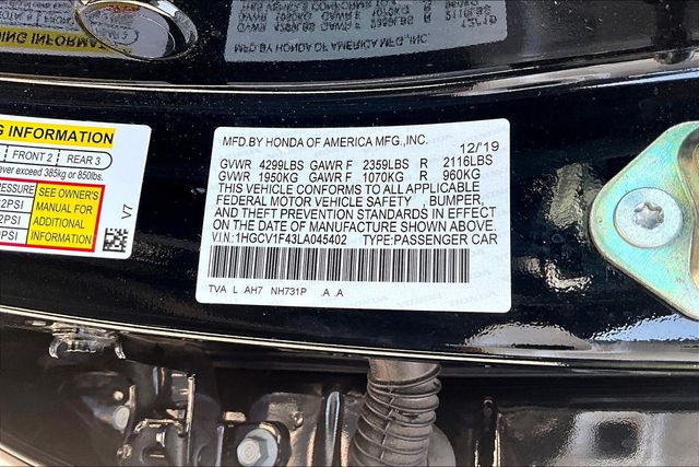2020 Honda Accord EX - Photo 19