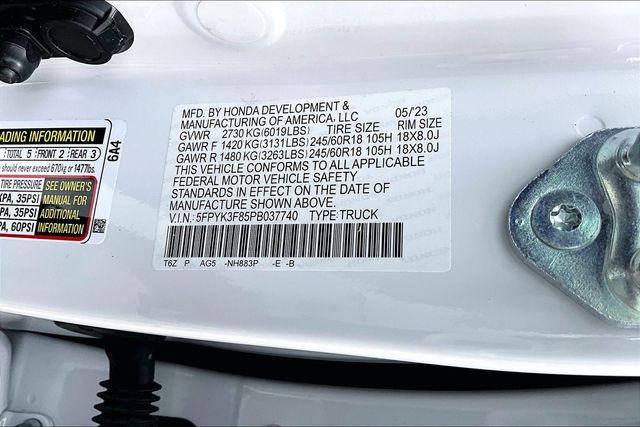 2023 Honda Ridgeline Black Edition - Photo 18