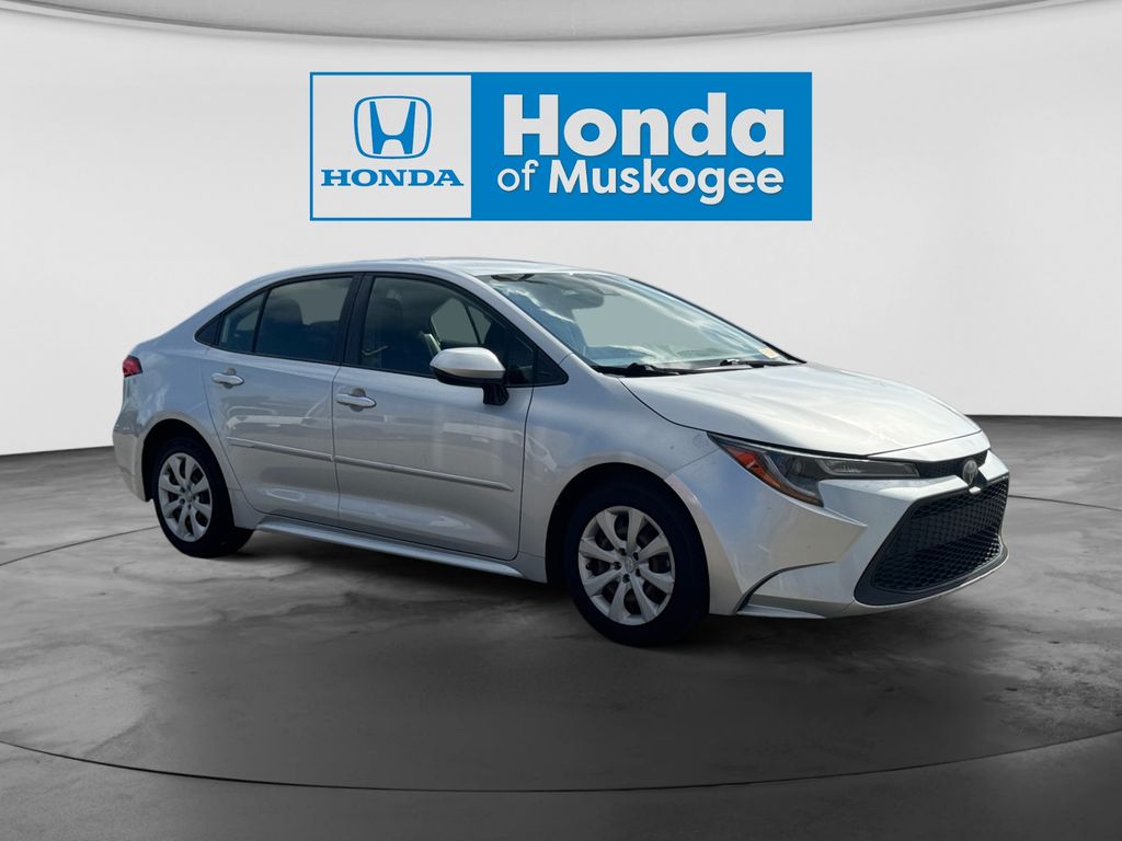 Used 2020 Toyota Corolla LE with VIN JTDEPRAE0LJ010753 for sale in Muskogee, OK