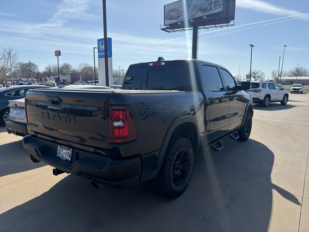 Used 2025 Ram 1500 Rebel Cab; Crew; Short Bed
