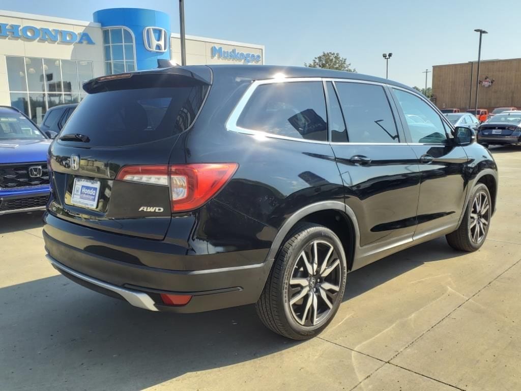 Used 2020 Honda Pilot EX-L with VIN 5FNYF6H55LB022280 for sale in Muskogee, OK