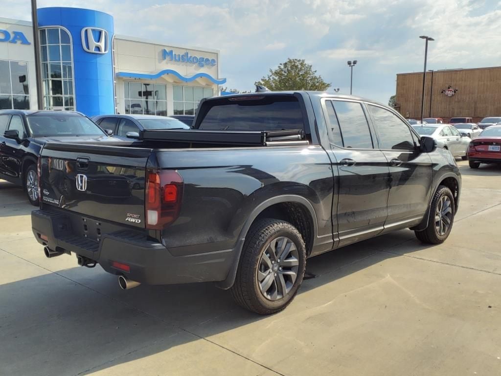 Used 2023 Honda Ridgeline Sport with VIN 5FPYK3F14PB061224 for sale in Muskogee, OK