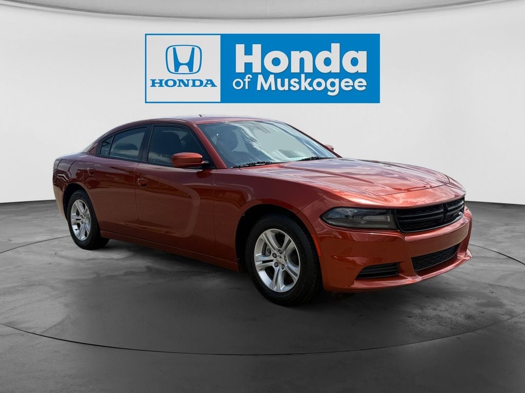 Used 2021 Dodge Charger SXT with VIN 2C3CDXBG5MH605576 for sale in Muskogee, OK