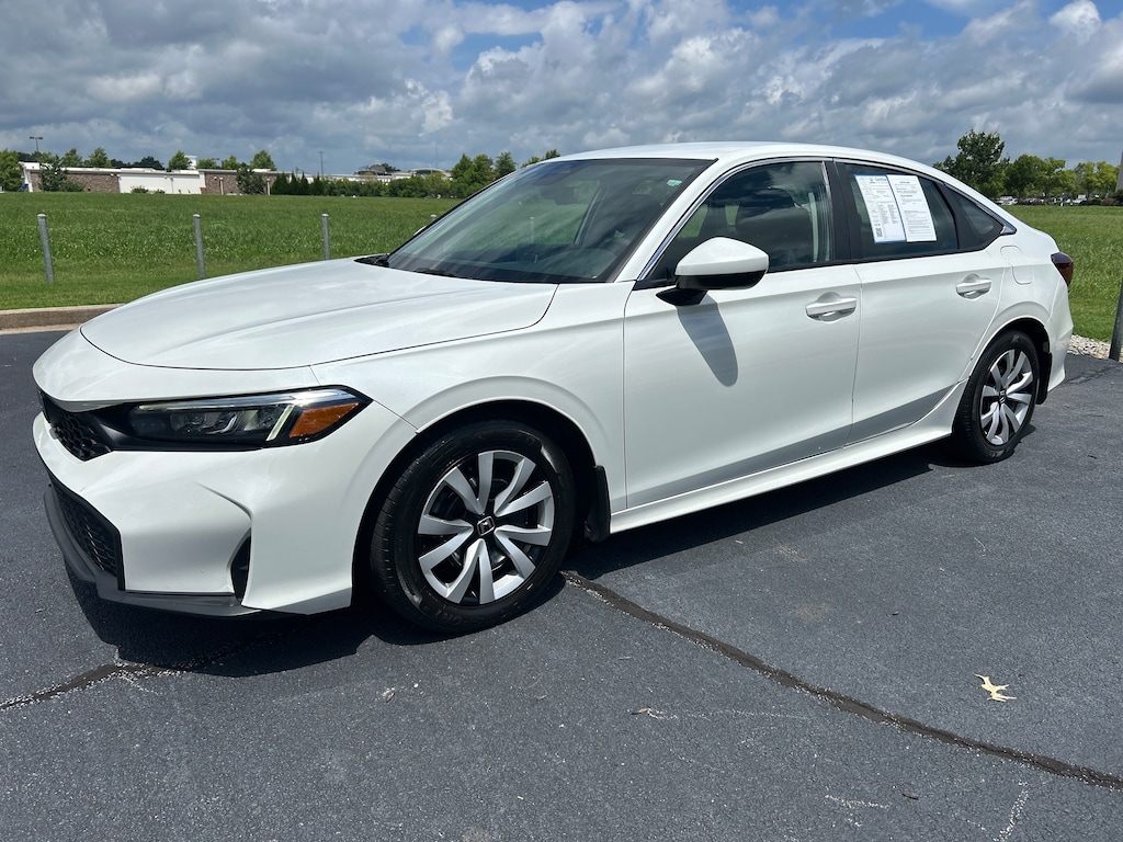 Certified 2025 Honda Civic LX Sedan