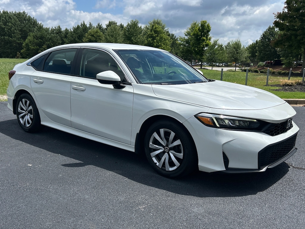 Certified 2025 Honda Civic LX Sedan