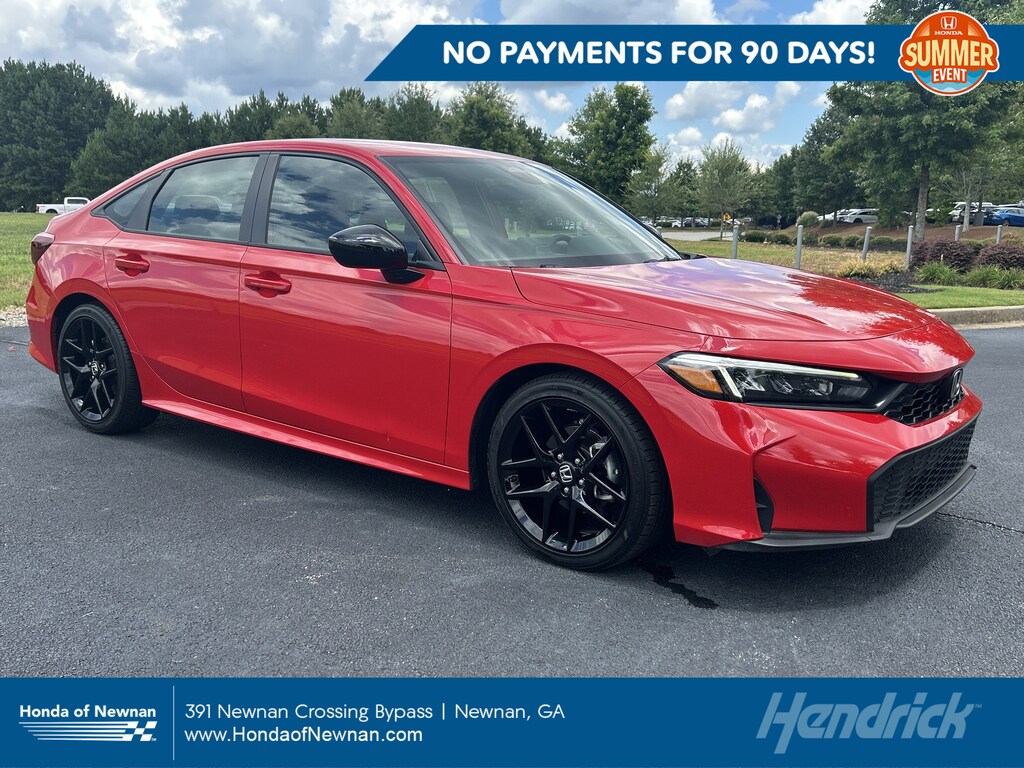 Certified 2025 Honda Civic Sport Sedan