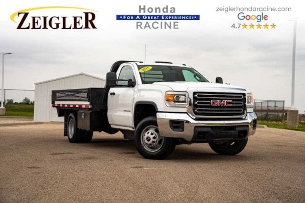 Used 2015 GMC Sierra 3500HD Chassis Base Truck Regular Cab