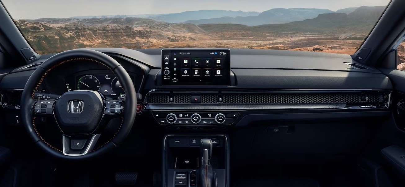 2026 Honda CR-V Hybrid front dash infotainment