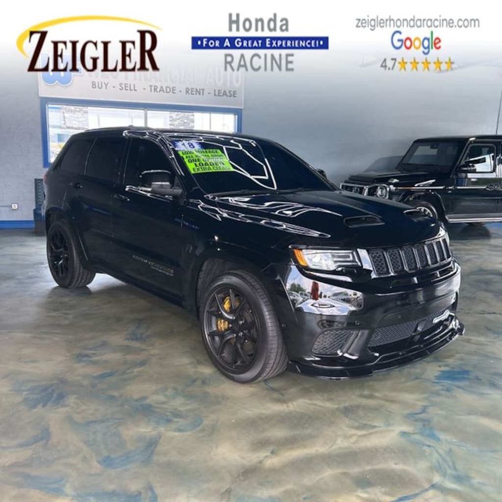 Used 2018 Jeep Grand Cherokee Trackhawk 4x4 SUV