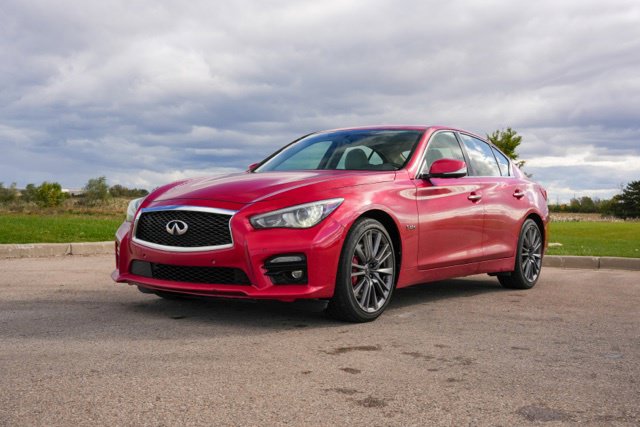 Used 2017 INFINITI Q50 Red Sport 400 Sedan