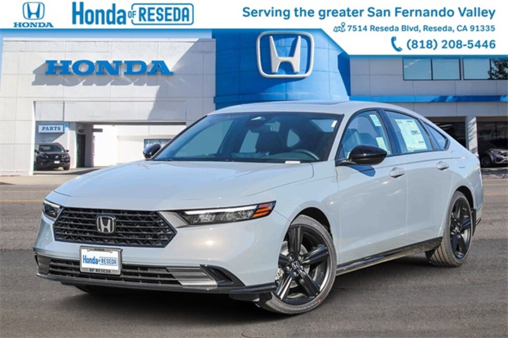 New 2025 Honda Accord Hybrid Sport-L Sedan