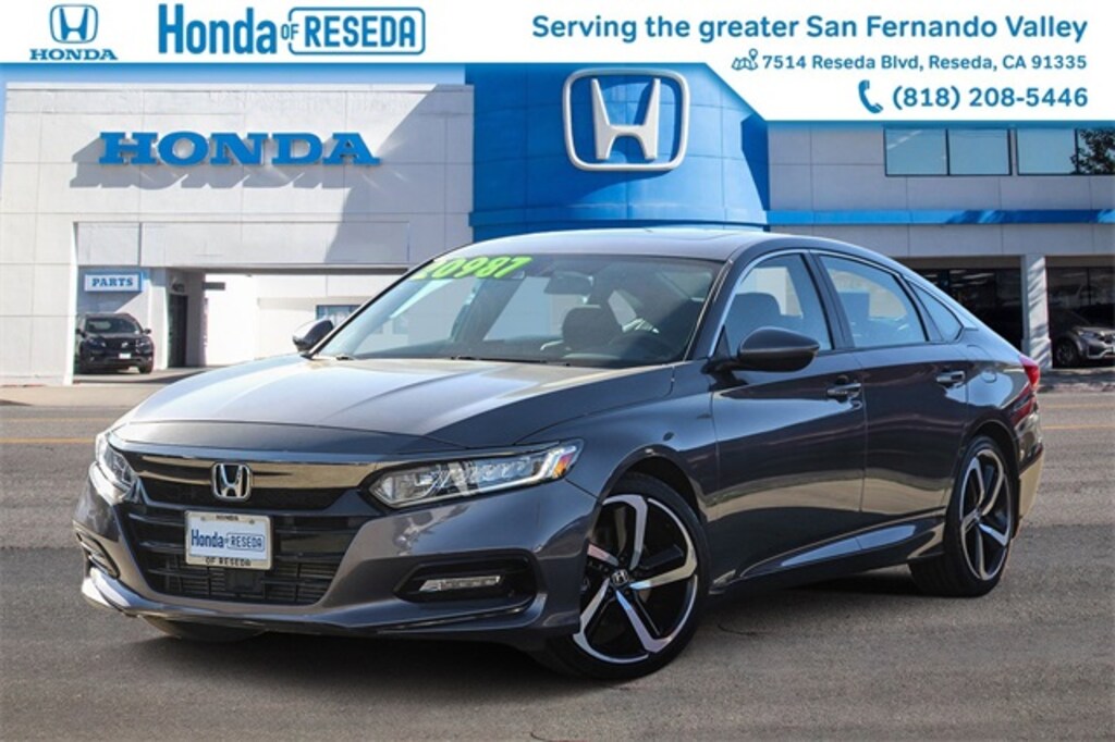 Certified 2018 Honda Accord Sport 2.0T Sedan