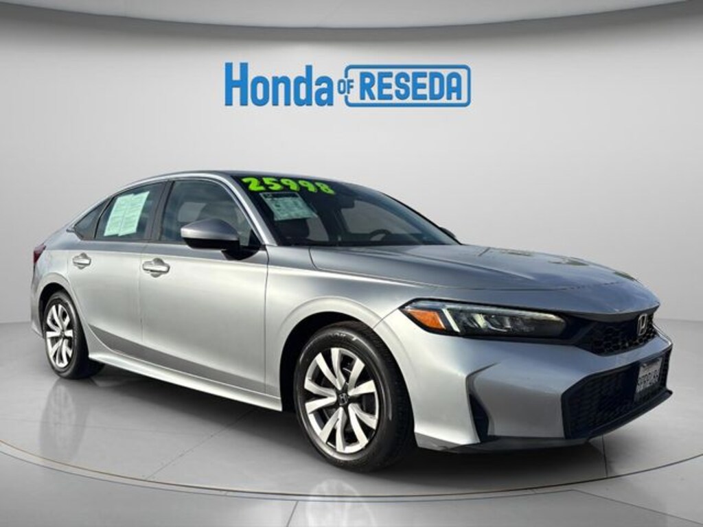 Used 2025 Honda Civic LX Sedan