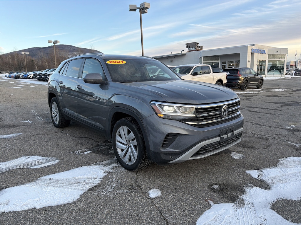Used 2021 Volkswagen Atlas Cross Sport 2.0T SE w/Technology 2.0T SE w/Technology 4MOTION