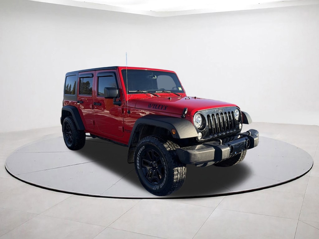 Used 2017 Jeep Wrangler Unlimited Willys Wheeler Willys Wheeler 4x4