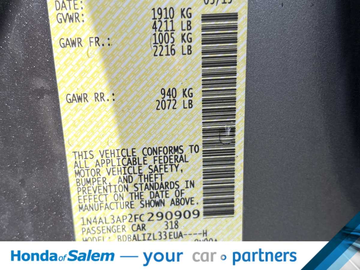 Thumbnail: 2015 Nissan Altima - 24