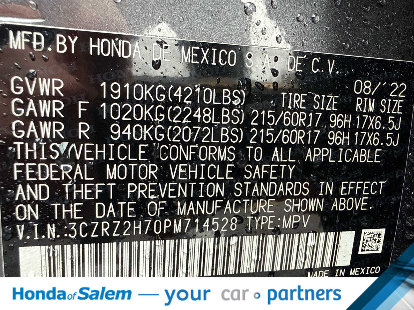 Thumbnail: 2023 Honda HR-V - 21