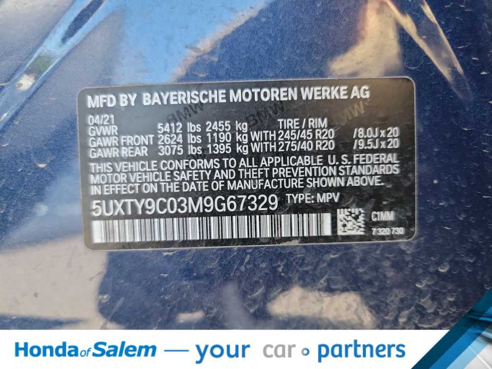 Thumbnail: 2021 BMW X3 - 21