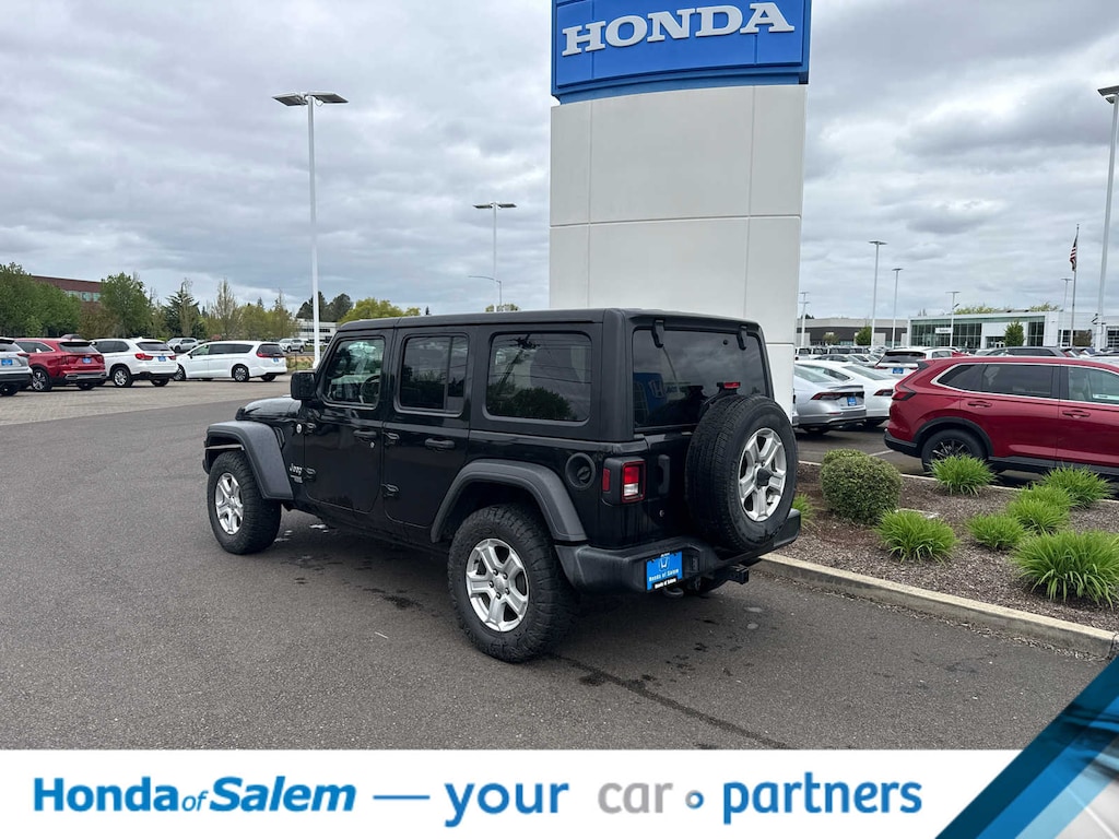 Used 2019 Jeep Wrangler Unlimited Sport 4x4 SUV