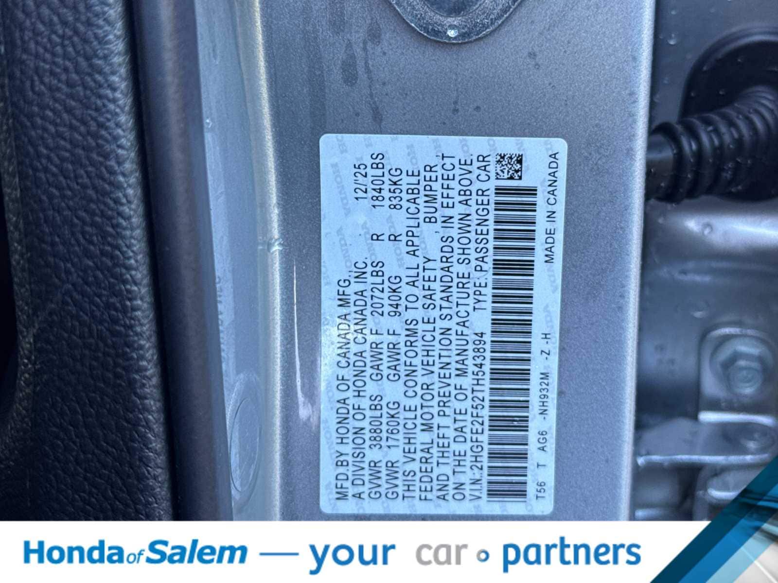 Thumbnail: 2026 Honda Civic - 26