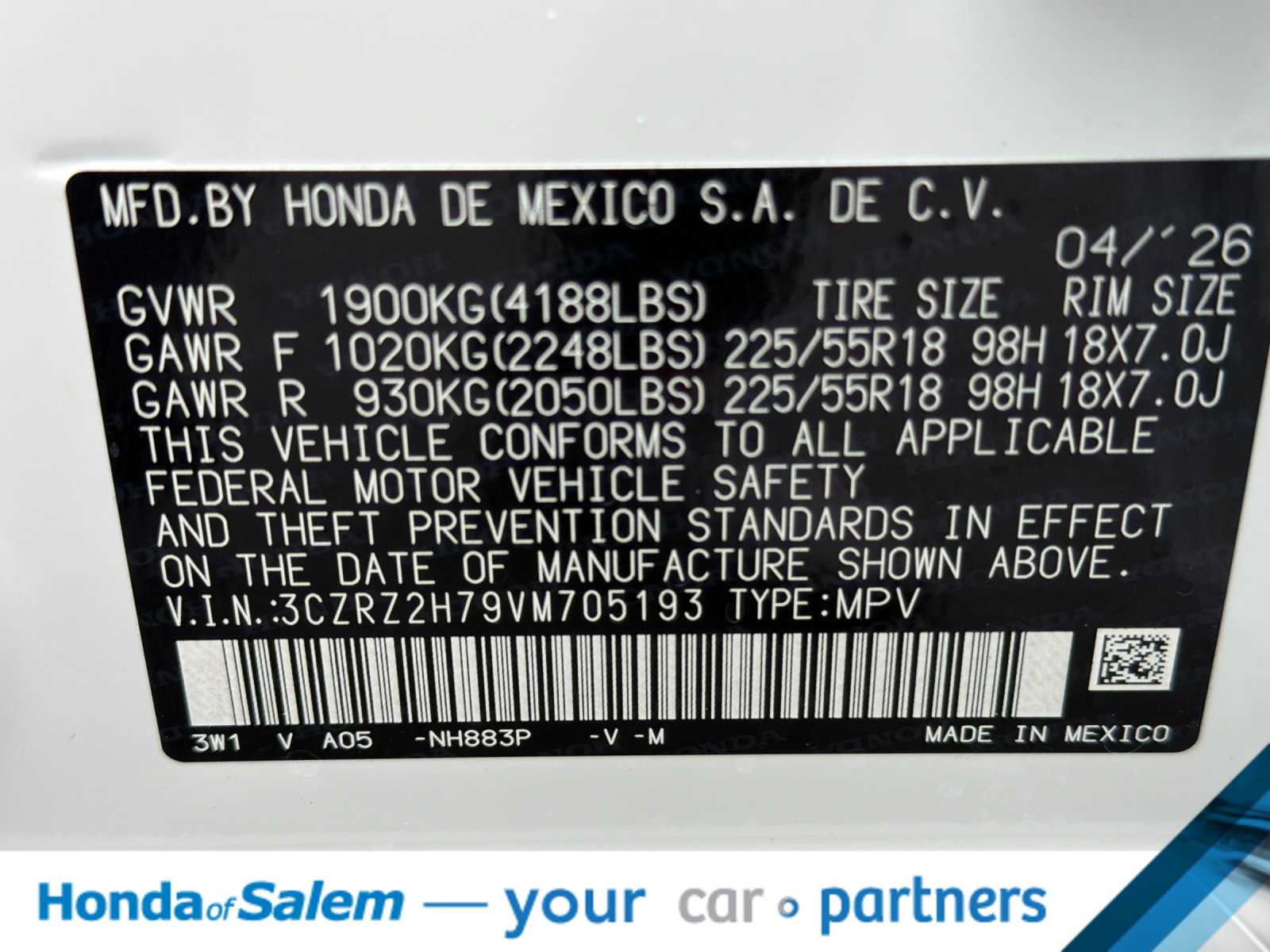Thumbnail: 2027 Honda HR-V - 30