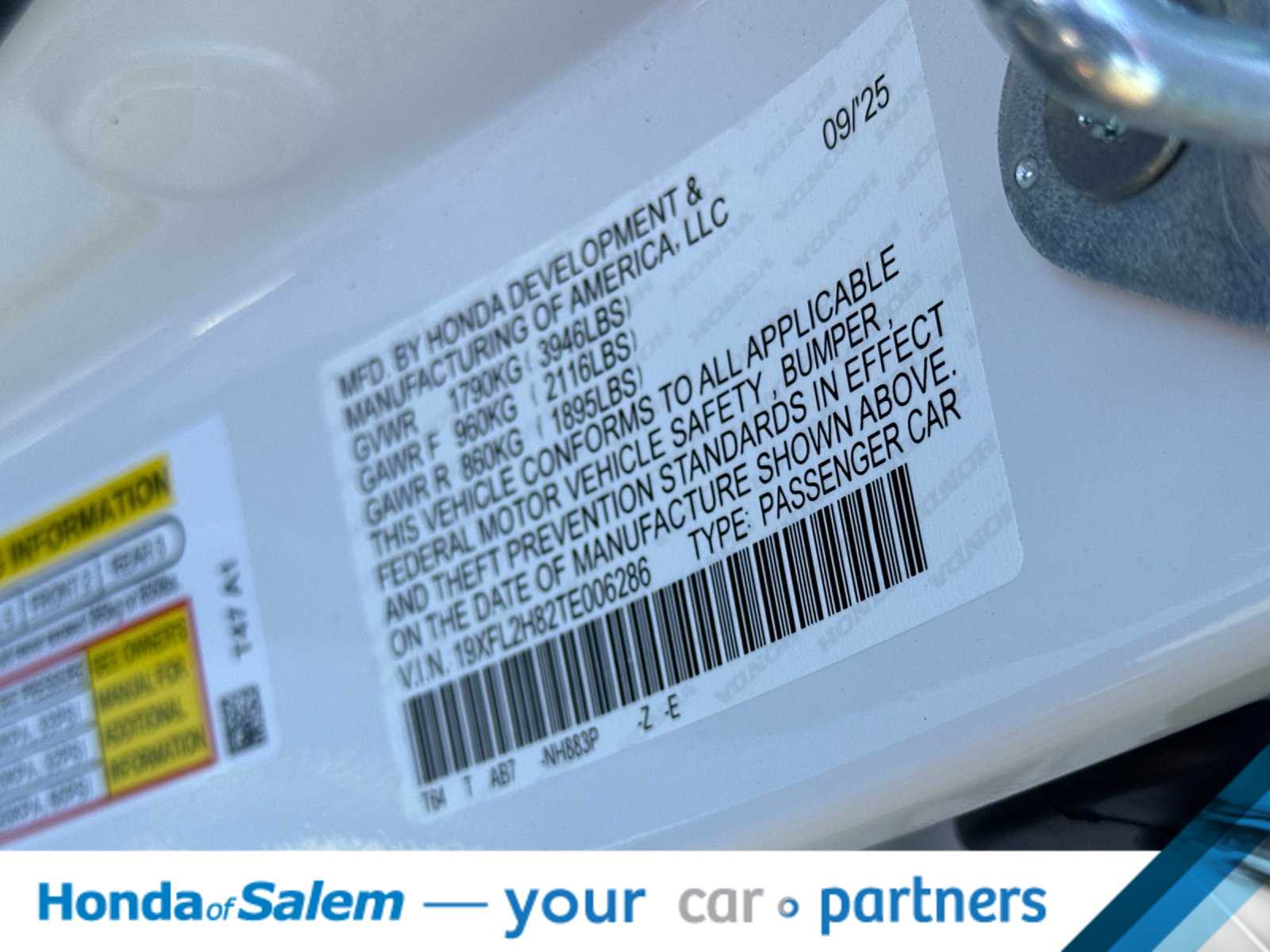 Thumbnail: 2026 Honda Civic - 26