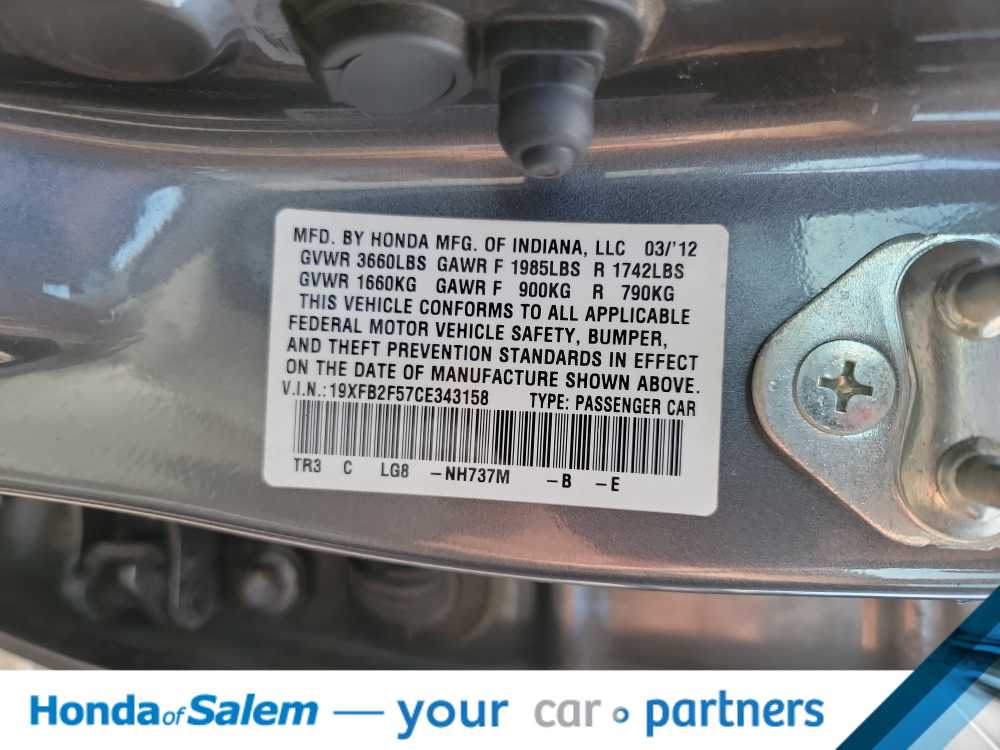 Thumbnail: 2012 Honda Civic - 21