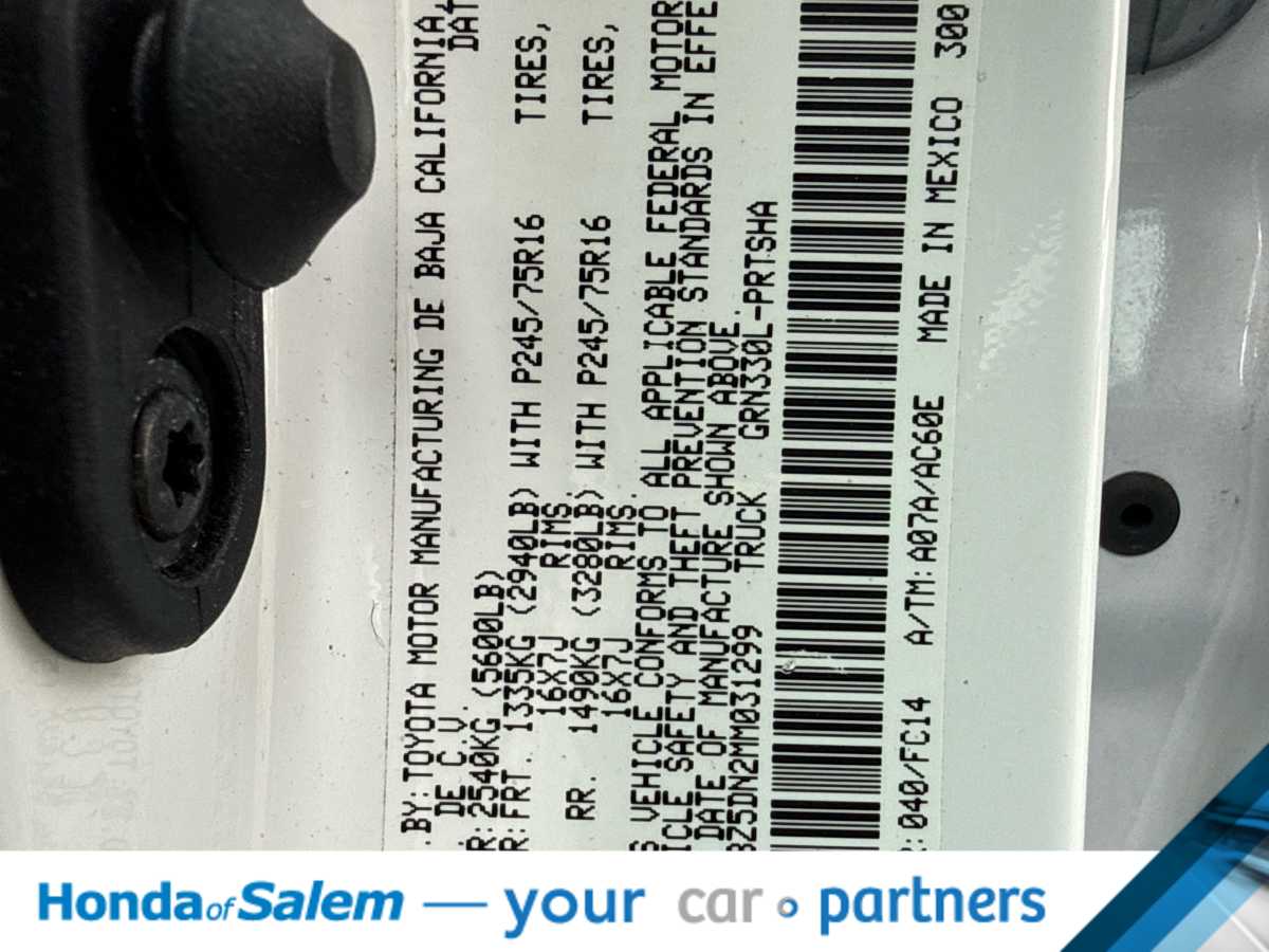 Thumbnail: 2021 Toyota Tacoma - 19