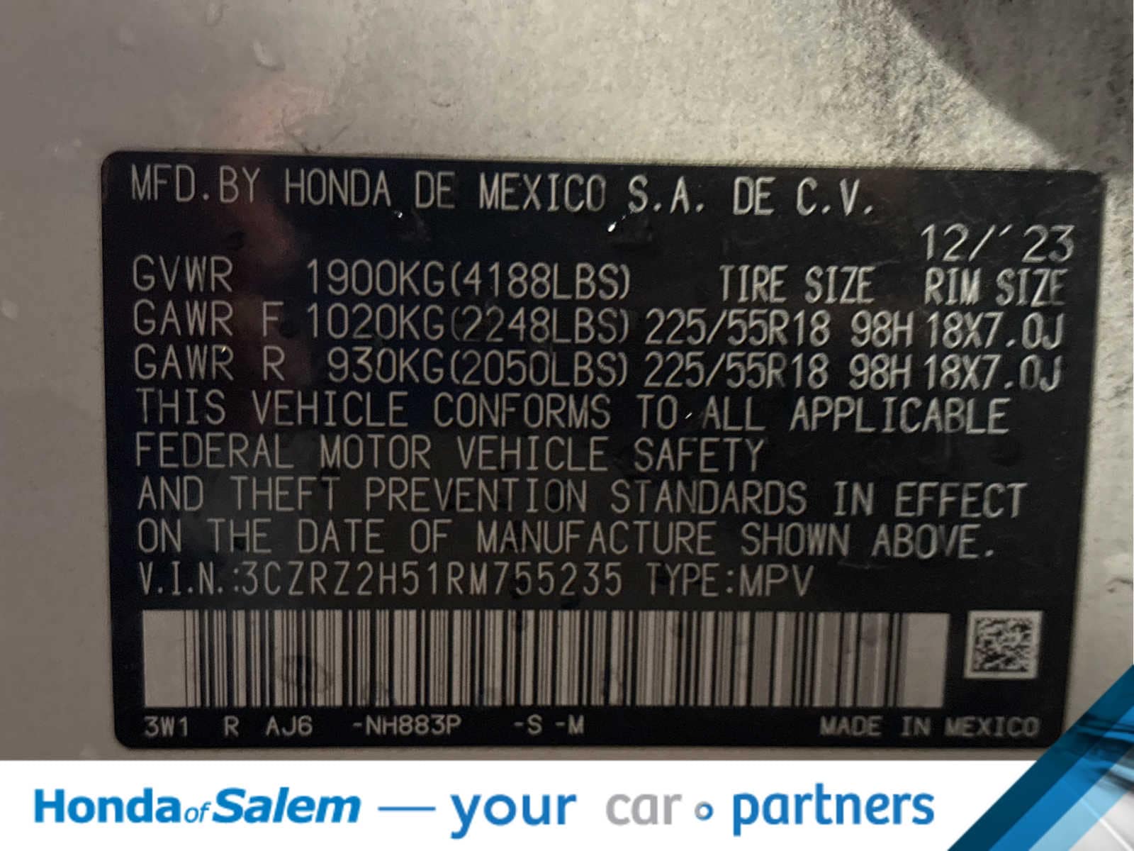 Thumbnail: 2024 Honda HR-V - 24