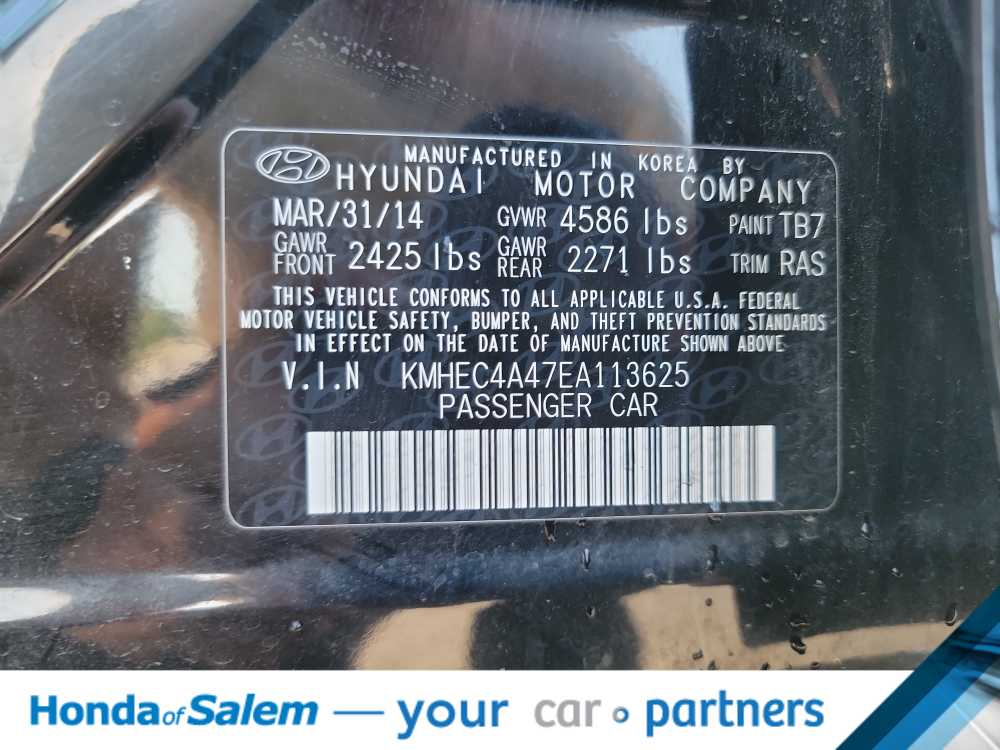 Thumbnail: 2014 Hyundai Sonata - 21