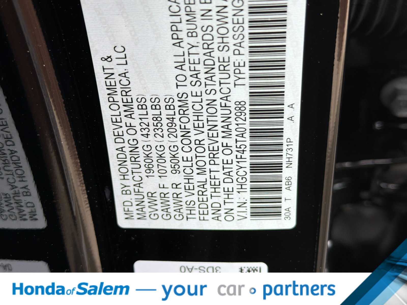 Thumbnail: 2026 Honda Accord - 26