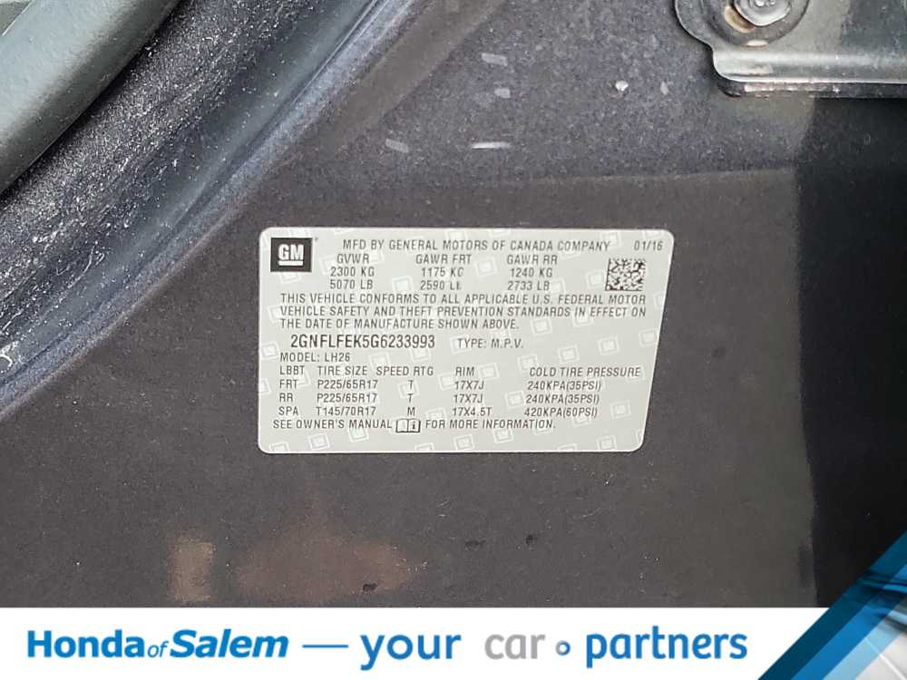 Thumbnail: 2016 Chevrolet Equinox - 20