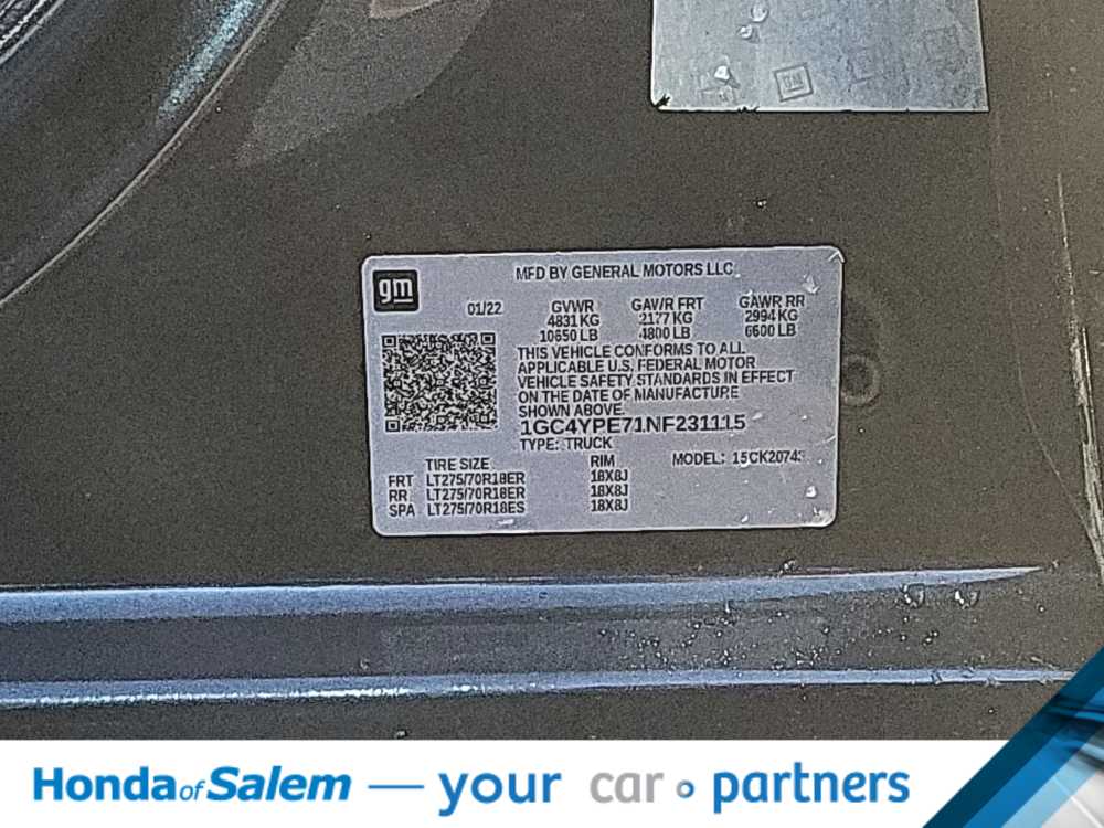 Thumbnail: 2022 Chevrolet Silverado 2500 - 21