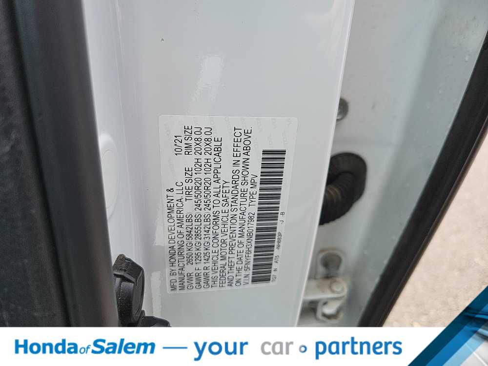 Thumbnail: 2022 Honda Pilot - 21