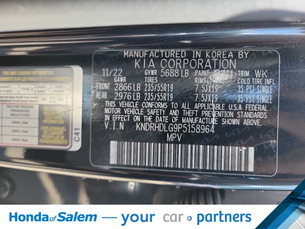 Thumbnail: 2023 Kia Sorento - 21