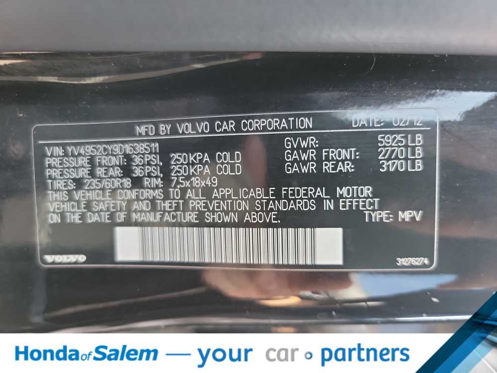 Thumbnail: 2013 Volvo XC90 - 21