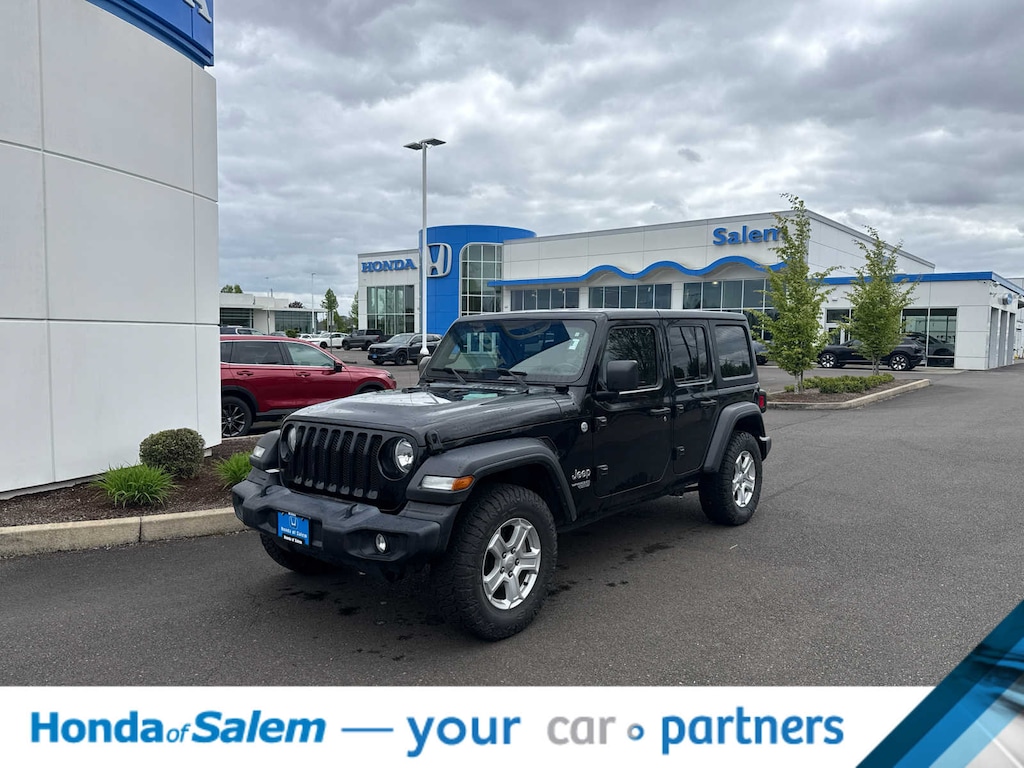 Used 2019 Jeep Wrangler Unlimited Sport 4x4 SUV