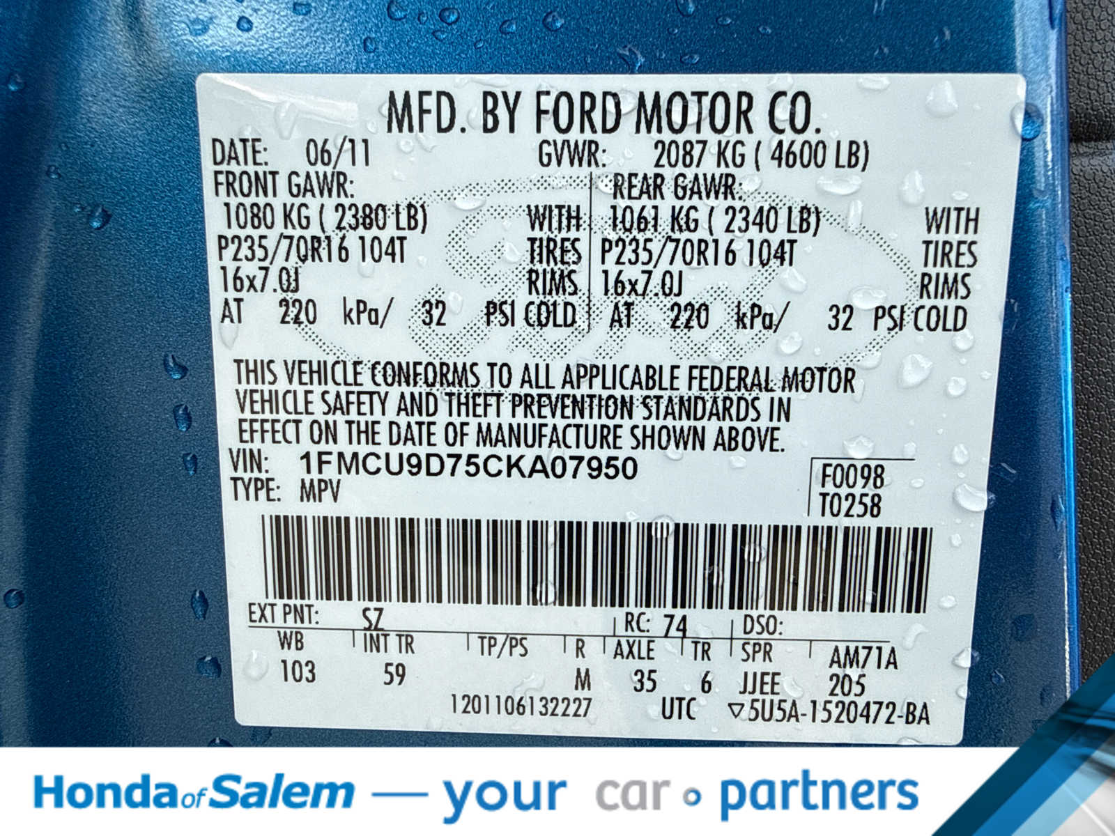 Thumbnail: 2012 Ford Escape - 21