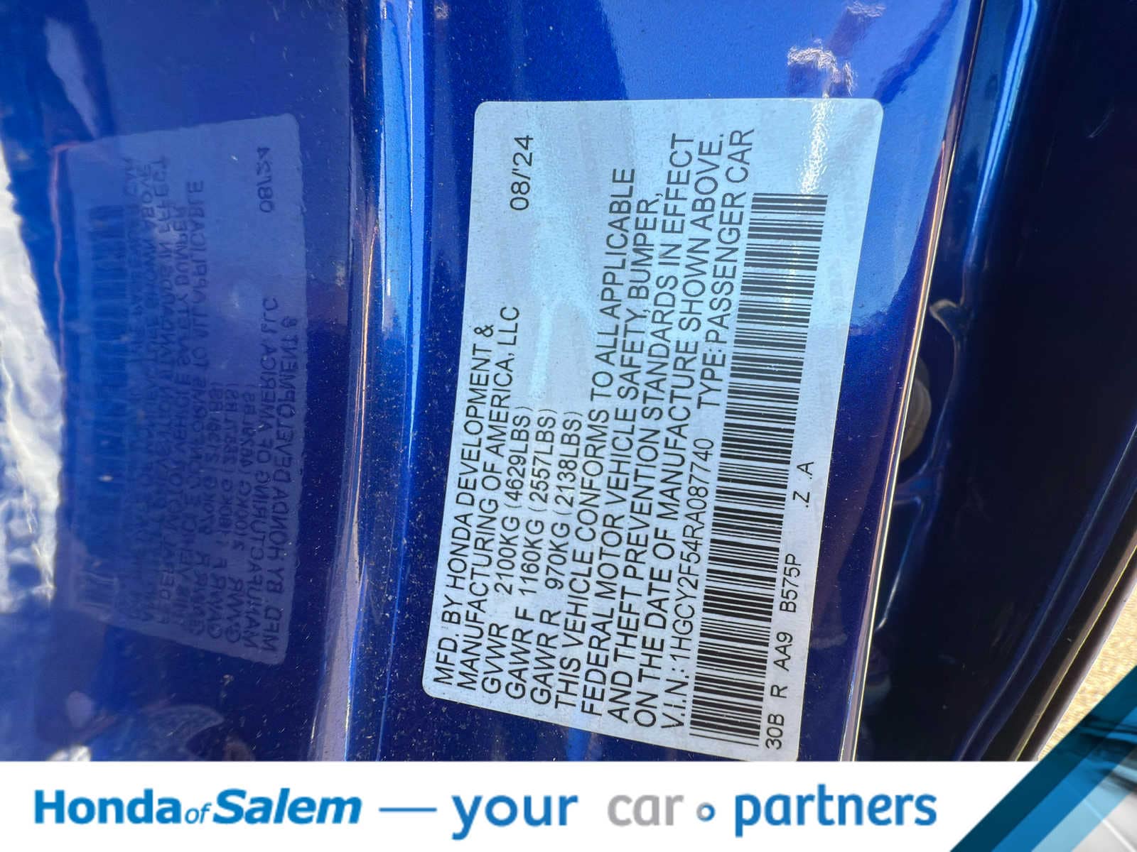 Thumbnail: 2024 Honda Accord - 22