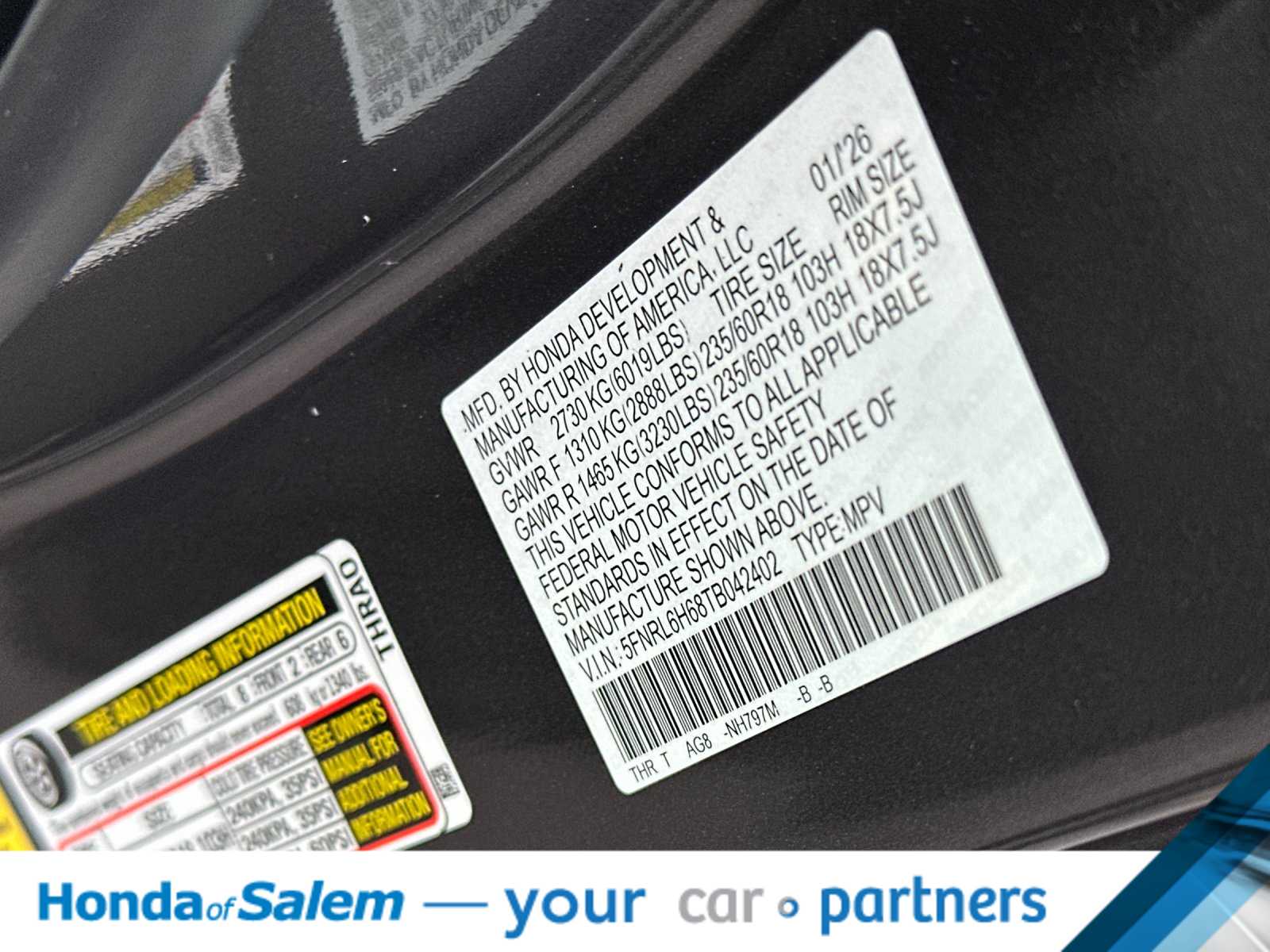 Thumbnail: 2026 Honda Odyssey - 29