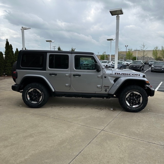 Used 2021 Jeep Wrangler Unlimited Rubicon with VIN 1C4HJXFG2MW596762 for sale in Southgate, MI