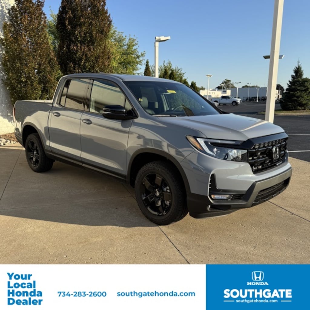 New 2026 Honda Ridgeline Black Edition Truck Crew Cab