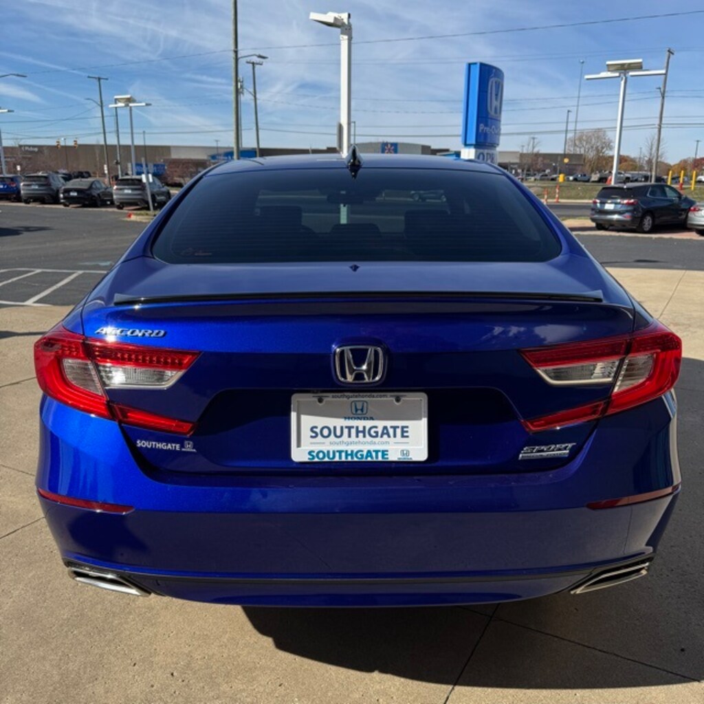 Certified 2021 Honda Accord Sport Special Edition Sedan