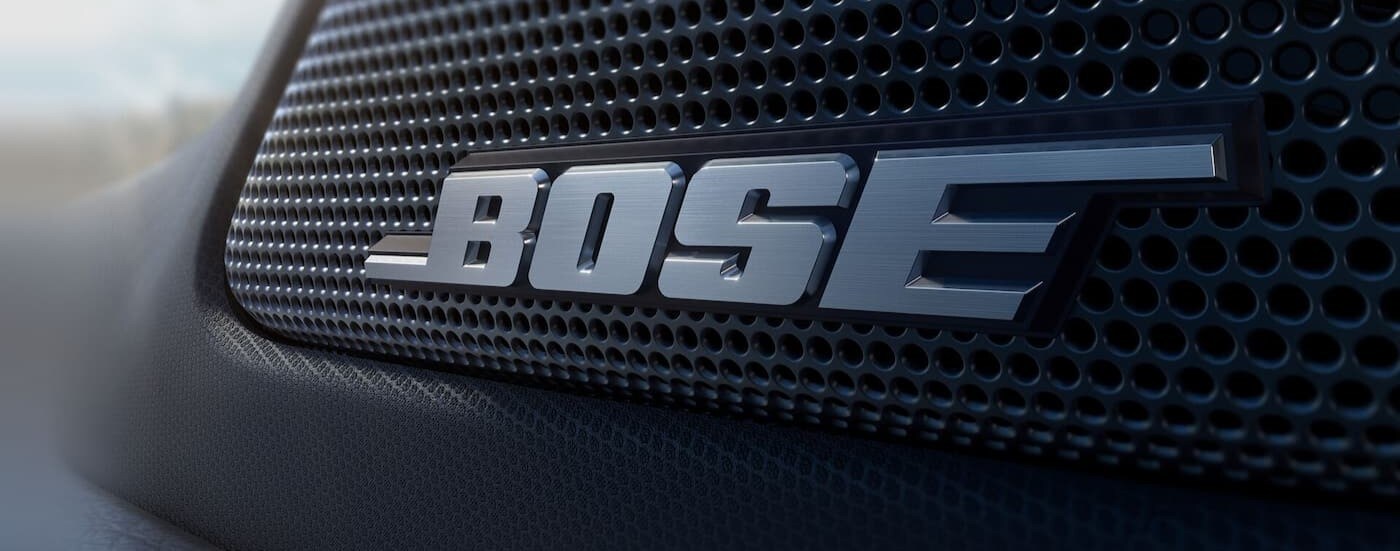 Close-up of a Bose speaker in a 2025 Honda CR-V for sale in Southgate.