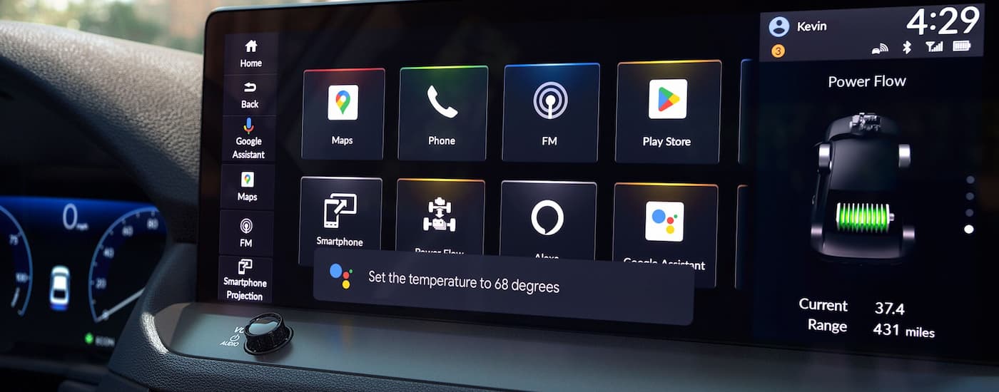 Infotainment screen in a 2025 Honda Accord for sale near Plymouth